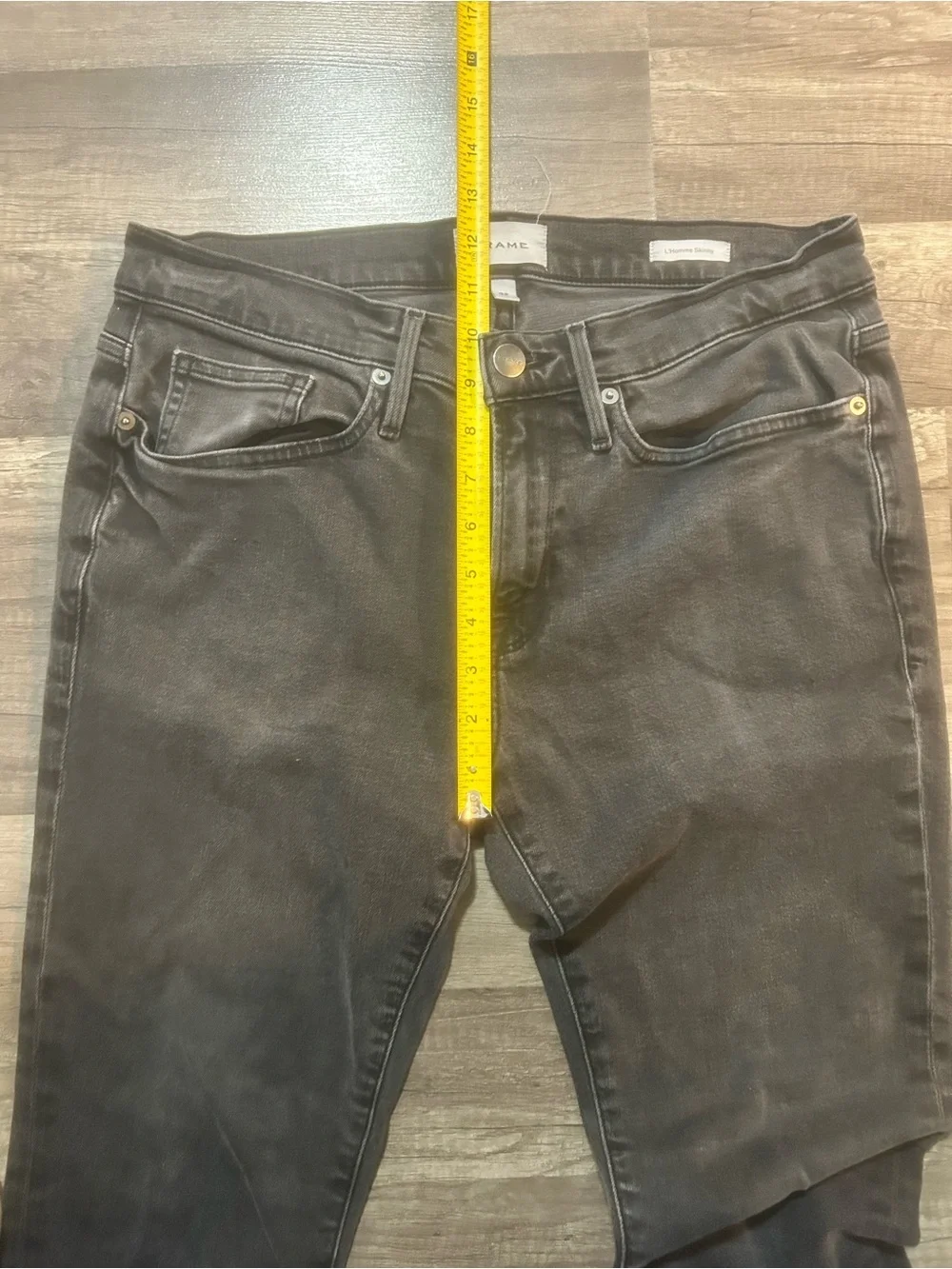Frame Denim Women’s Washed Black Slim Jeans size 32